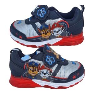 New Paw Patrol Toddler Boys' Slip-On Sneakers, Size 8, Blue,‎ Multicolor (15 Cms